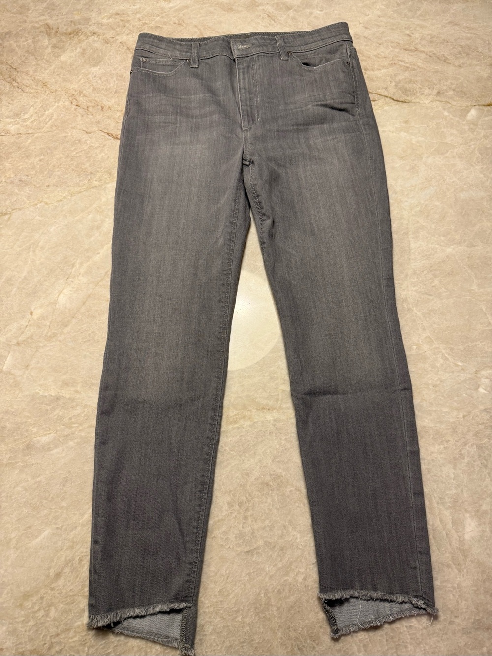 Joe’s Jeans Charlie High-Rise Skinny Ankle Jeans – Size 31 – Light Gray